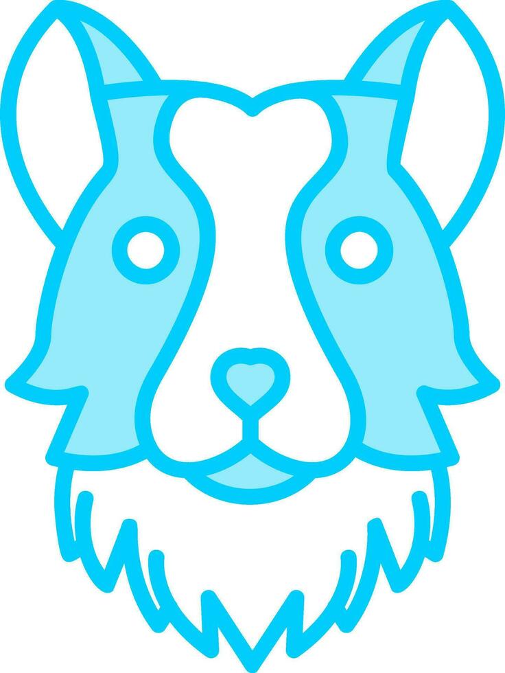 Collie Vector Icon