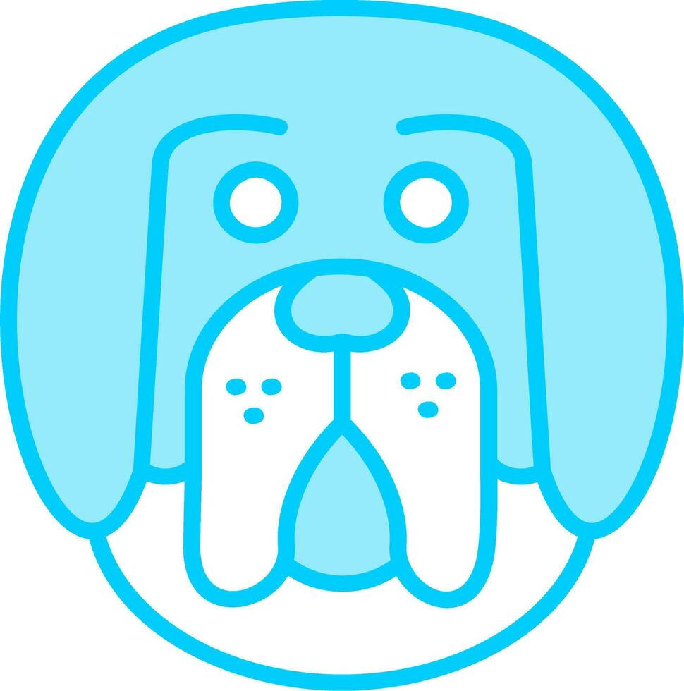 Tibetan Mastiff Vector Icon