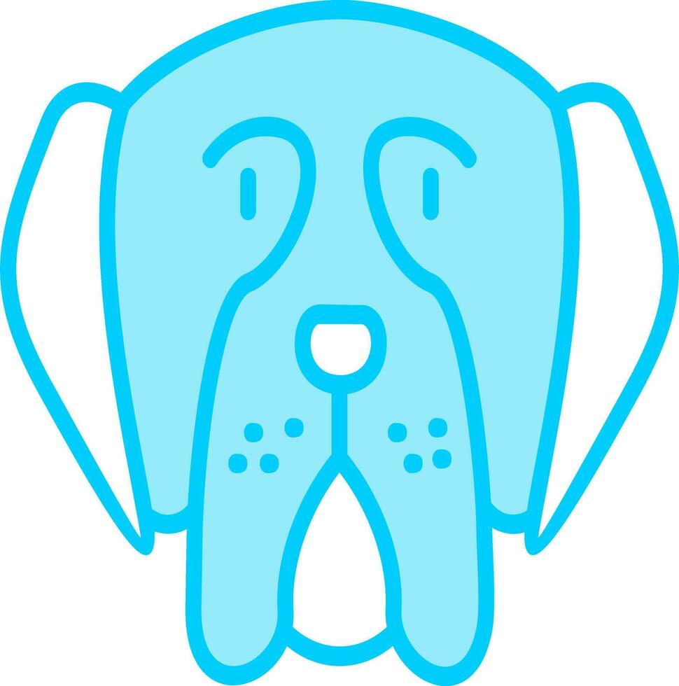 Mastiff Vector Icon