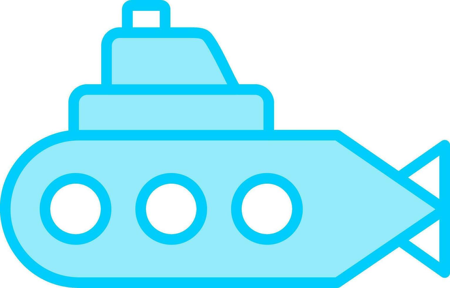 Submarine Vector Icon