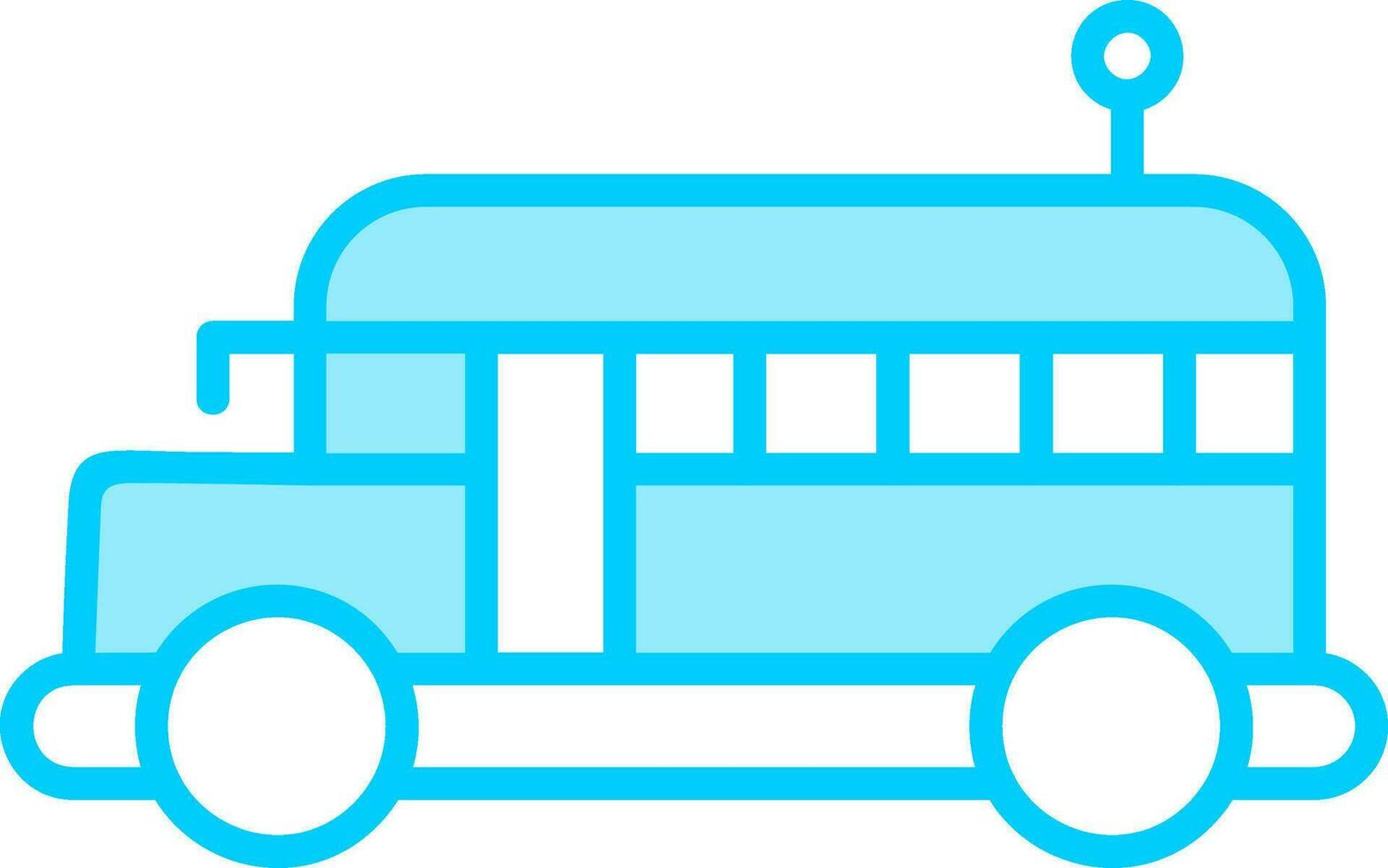 School Bus Vector Icon