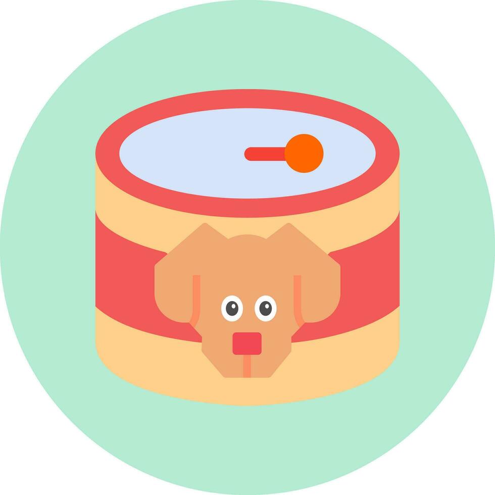 Canned Vector Icon