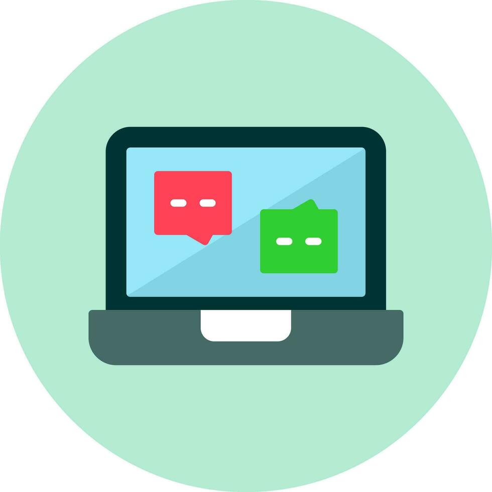 Live Chat Vector Icon