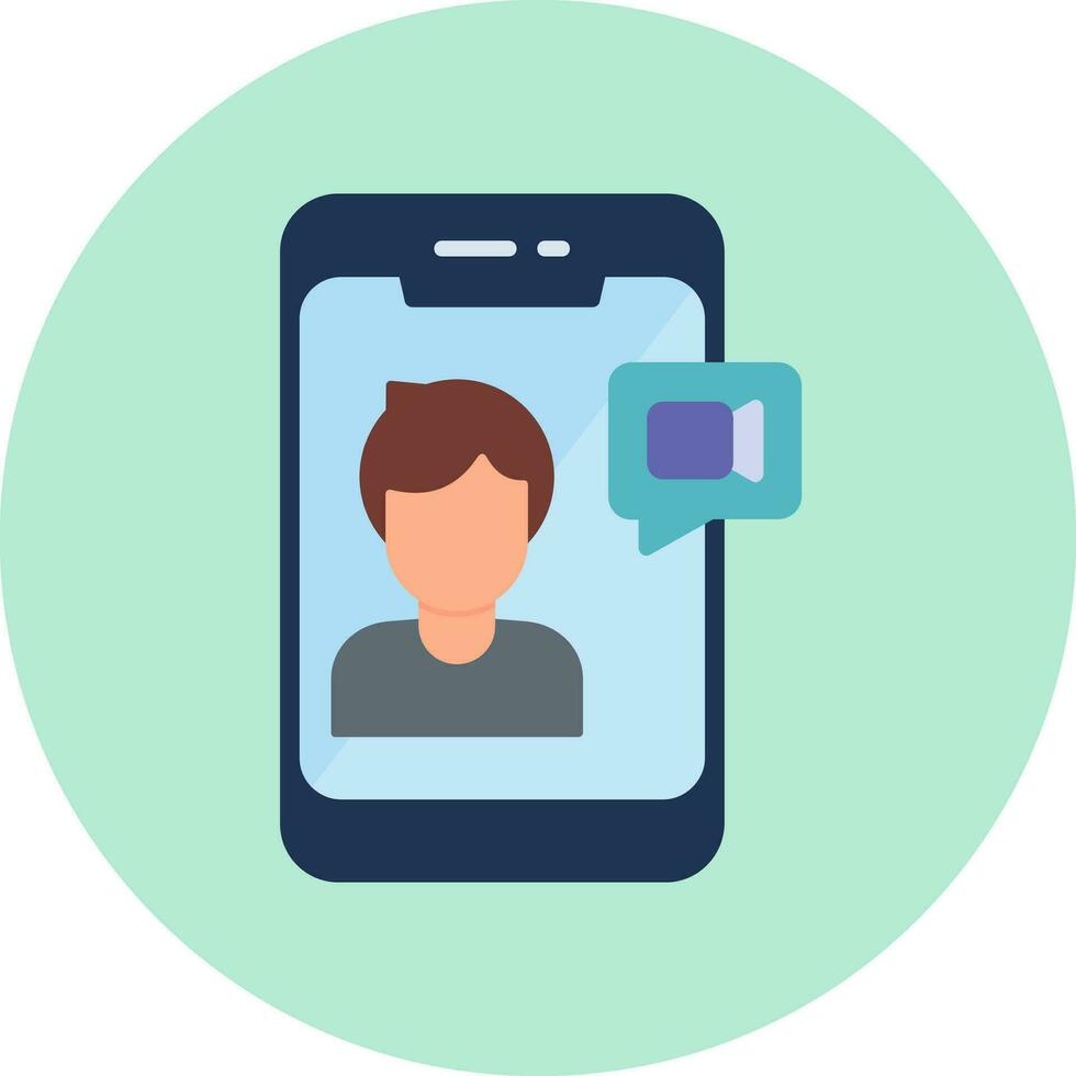 Video Call Vector Icon