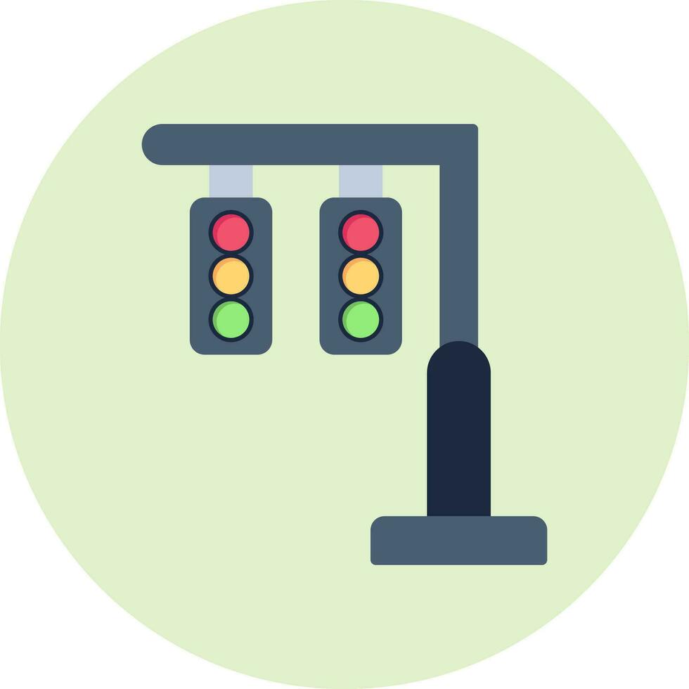 Traffic Lights Vector Icon