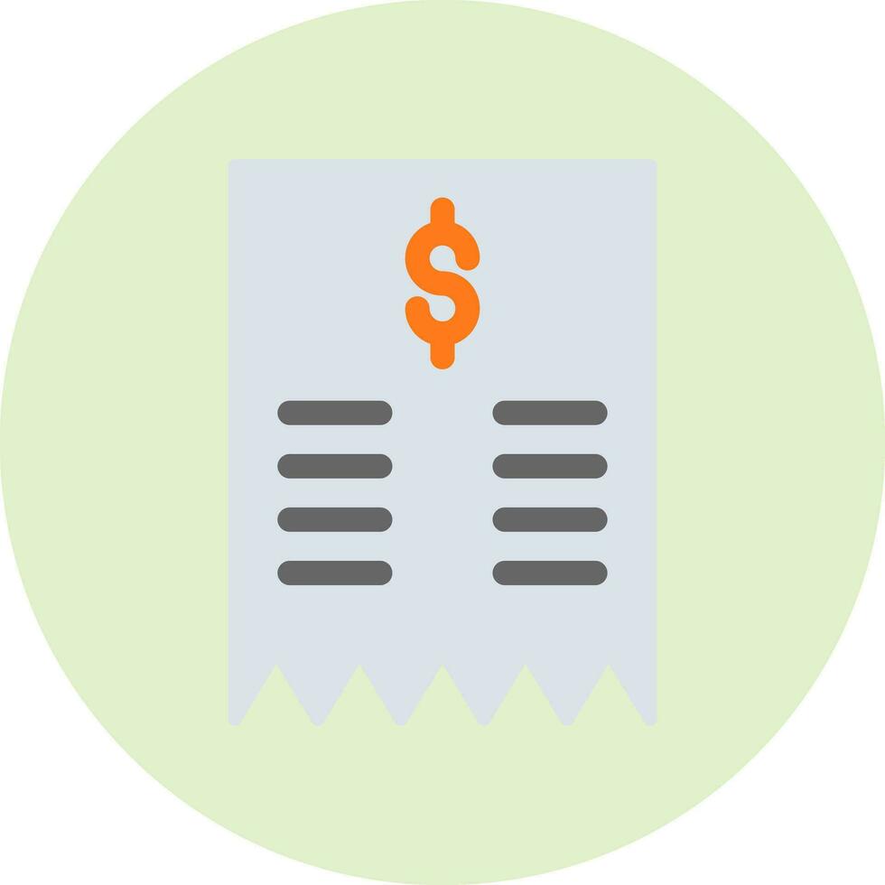 Bill Vector Icon