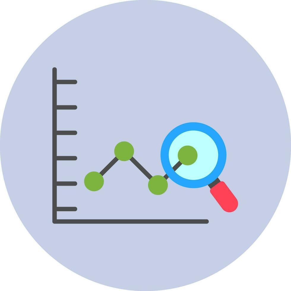 Predictive Analysis Vector Icon