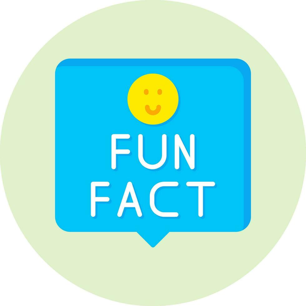 Fun Fact Vector Icon