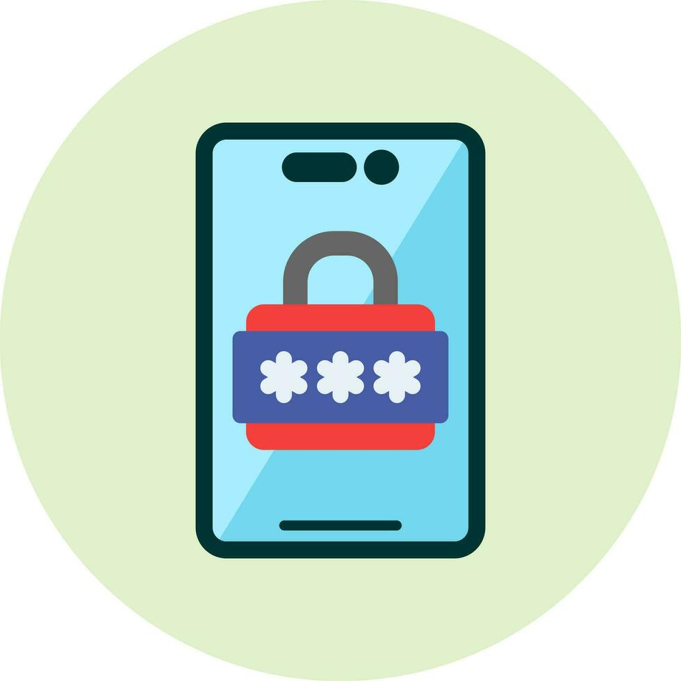 Pin Number Vector Icon