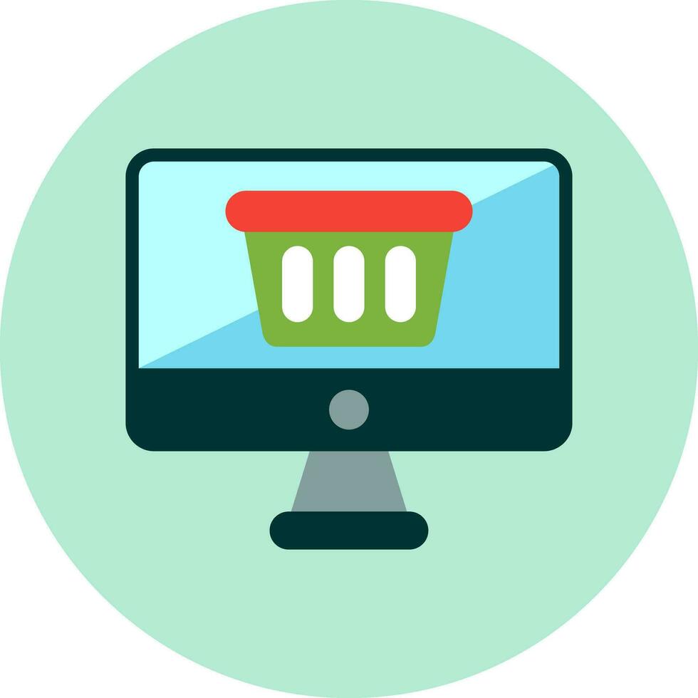 Online Shopping Vector Icon