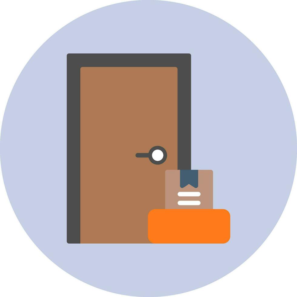 Door To Door Vector Icon