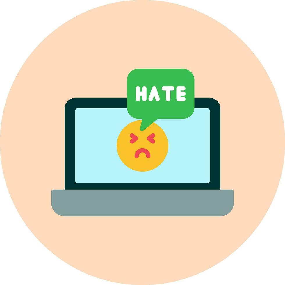 Hate Vector Icon