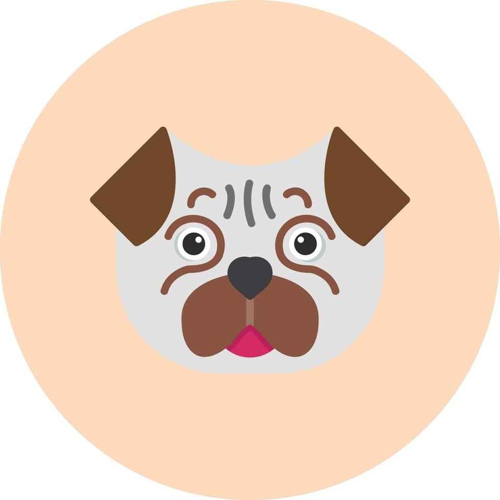 Pug Vector Icon