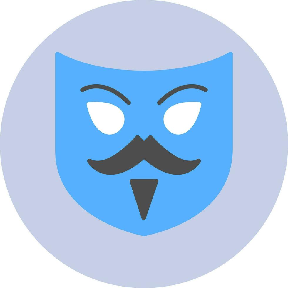 mascarada vector icono