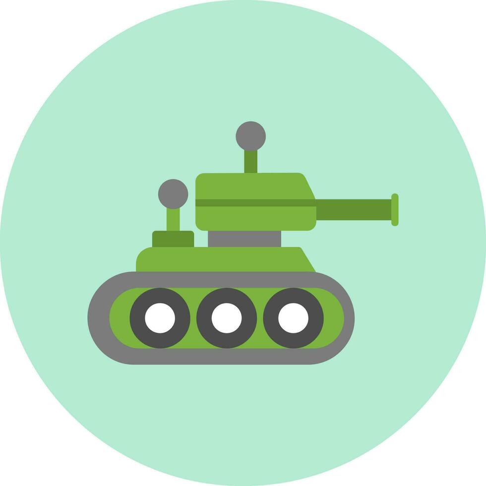 icono de vector de tanque