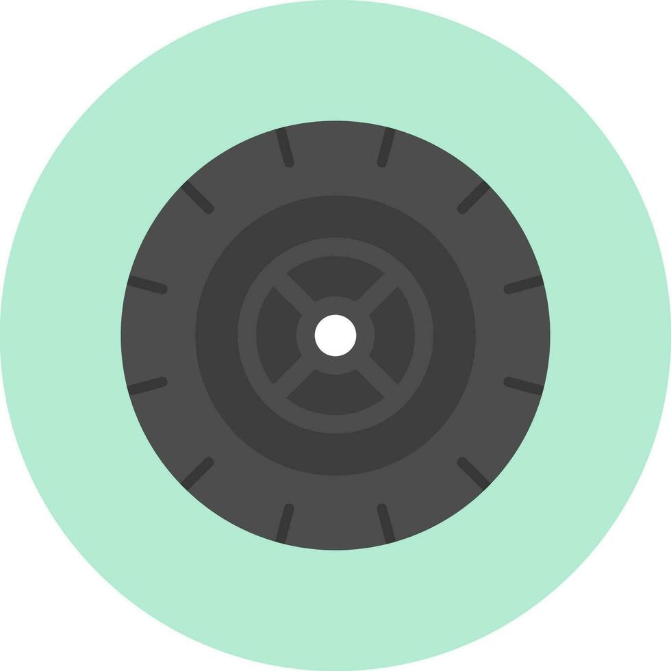 Wheel Vector Icon