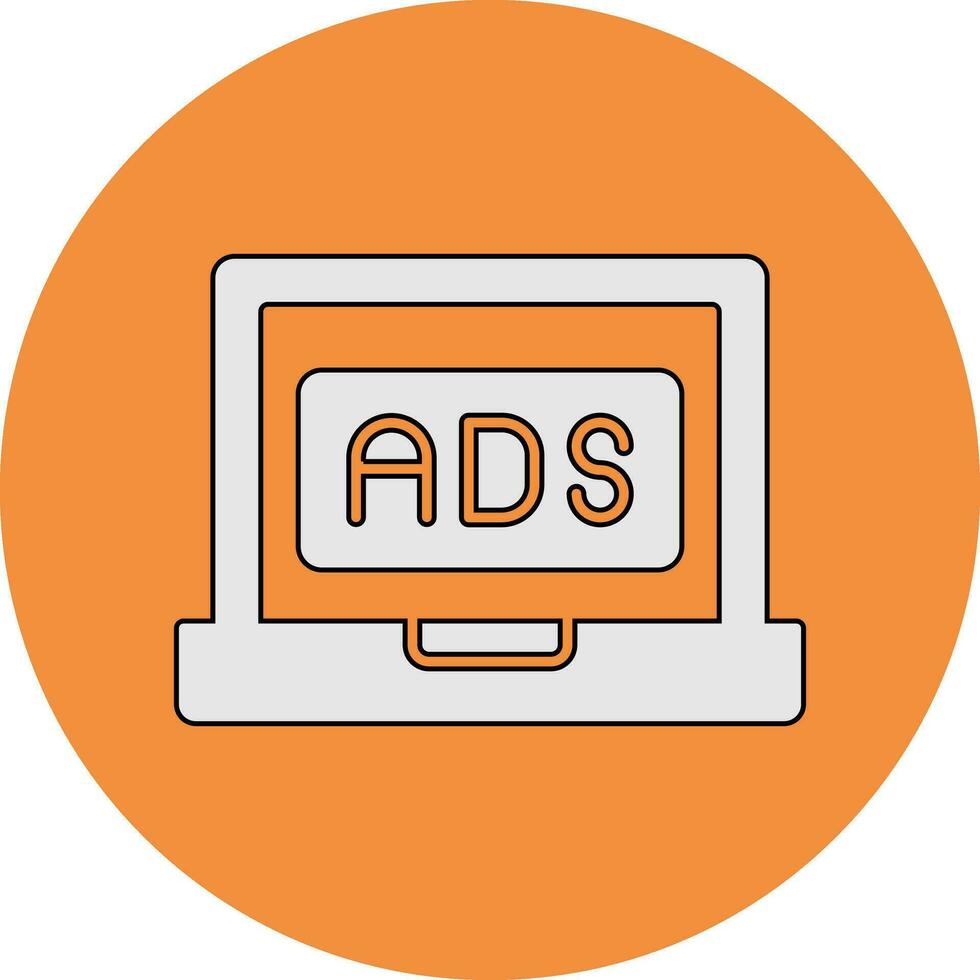 Ads Vector Icon