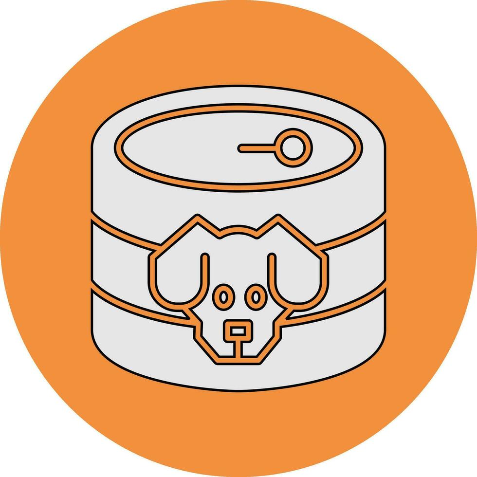 Canned Vector Icon