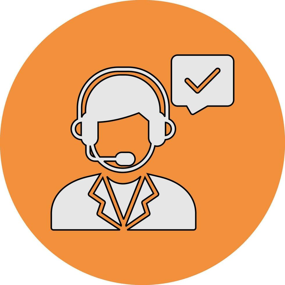 Customer Service Vector Icon