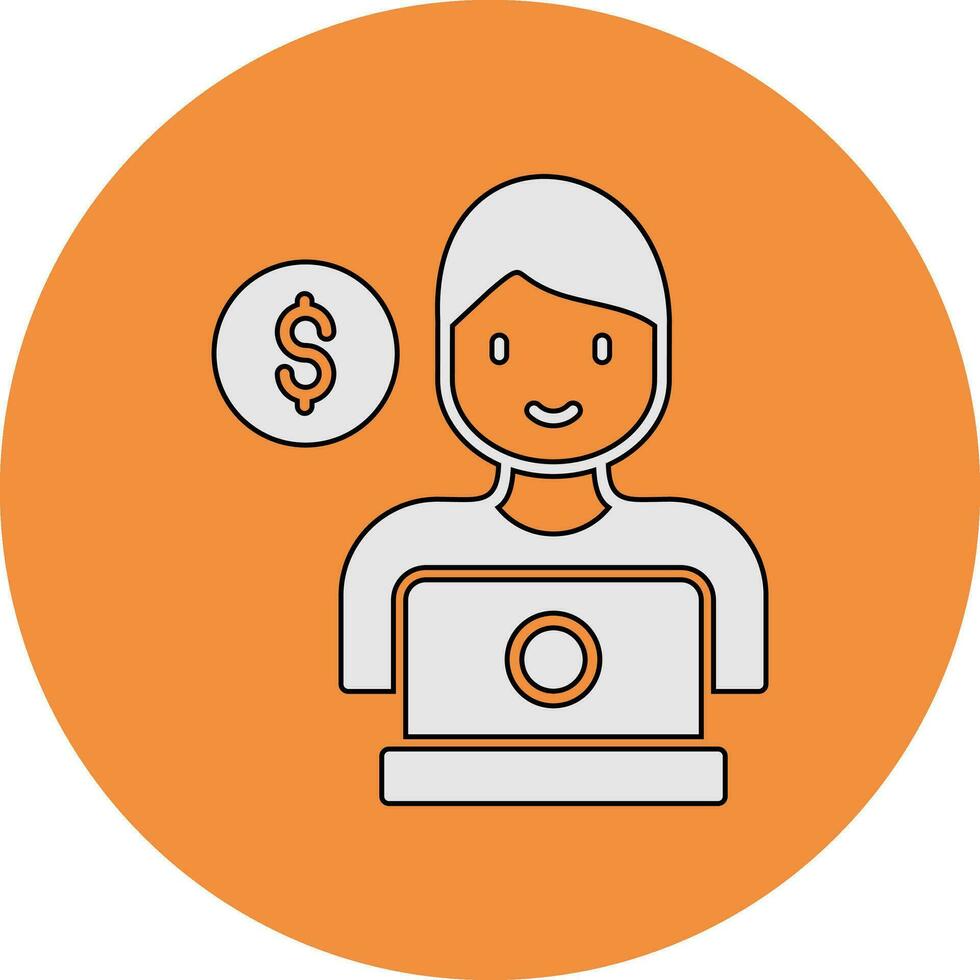 Self Employed Vector Icon