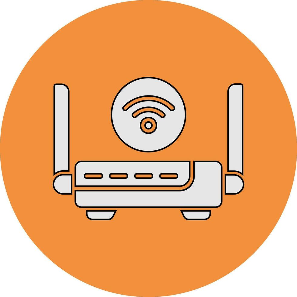Wifi Router Vector Icon