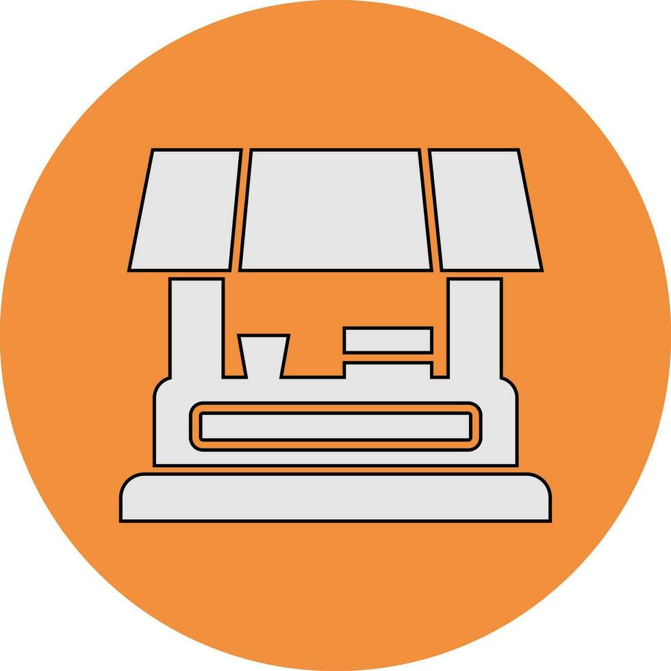 Food Stall Vector Icon