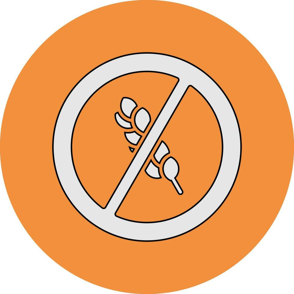 Gluten Vector Icon