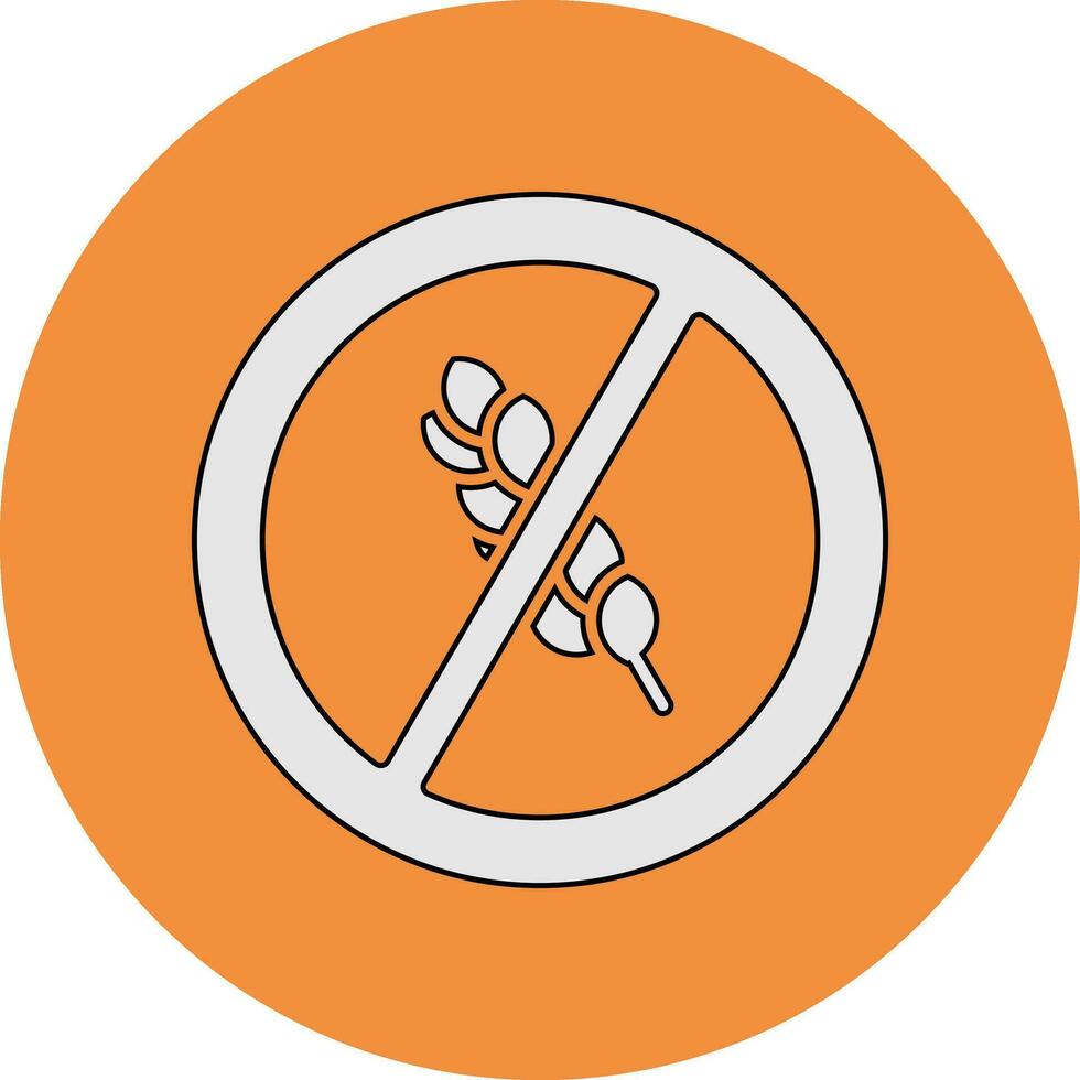 Gluten Vector Icon