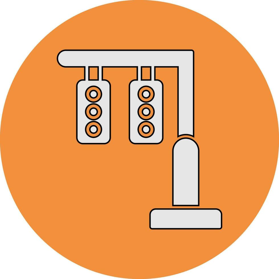Traffic Lights Vector Icon