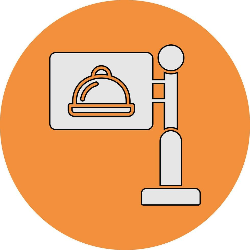 icono de vector de restaurante