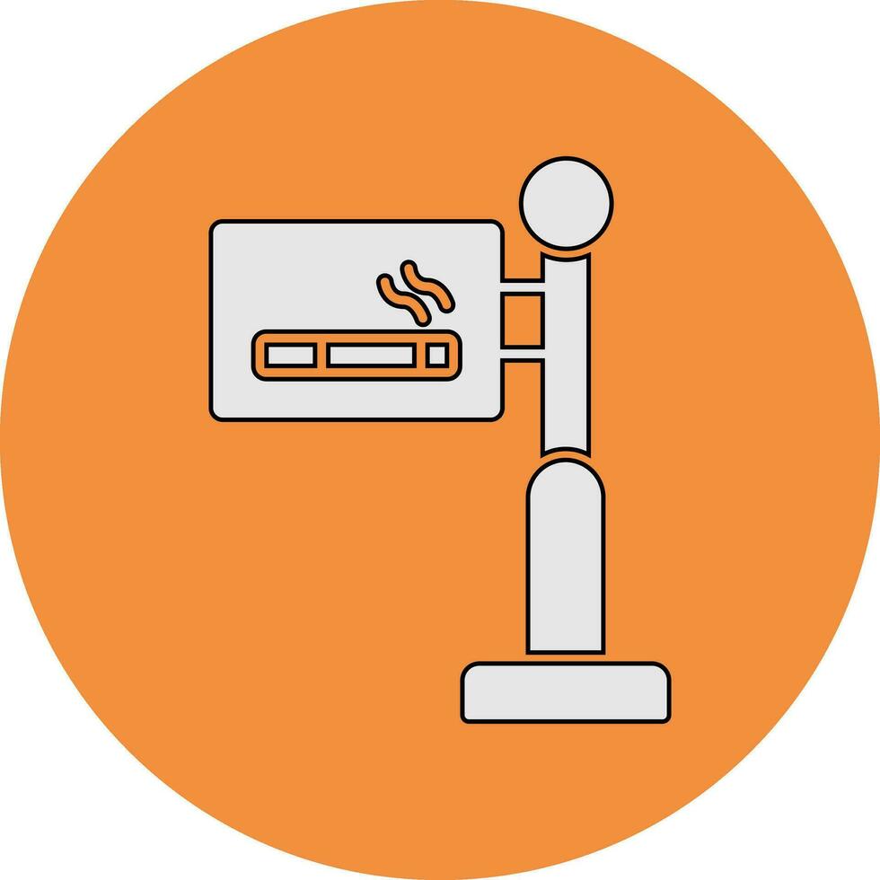 Smoking Area Vector Icon