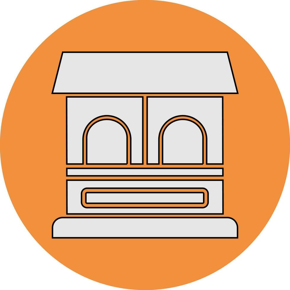 Ticket Office Vector Icon