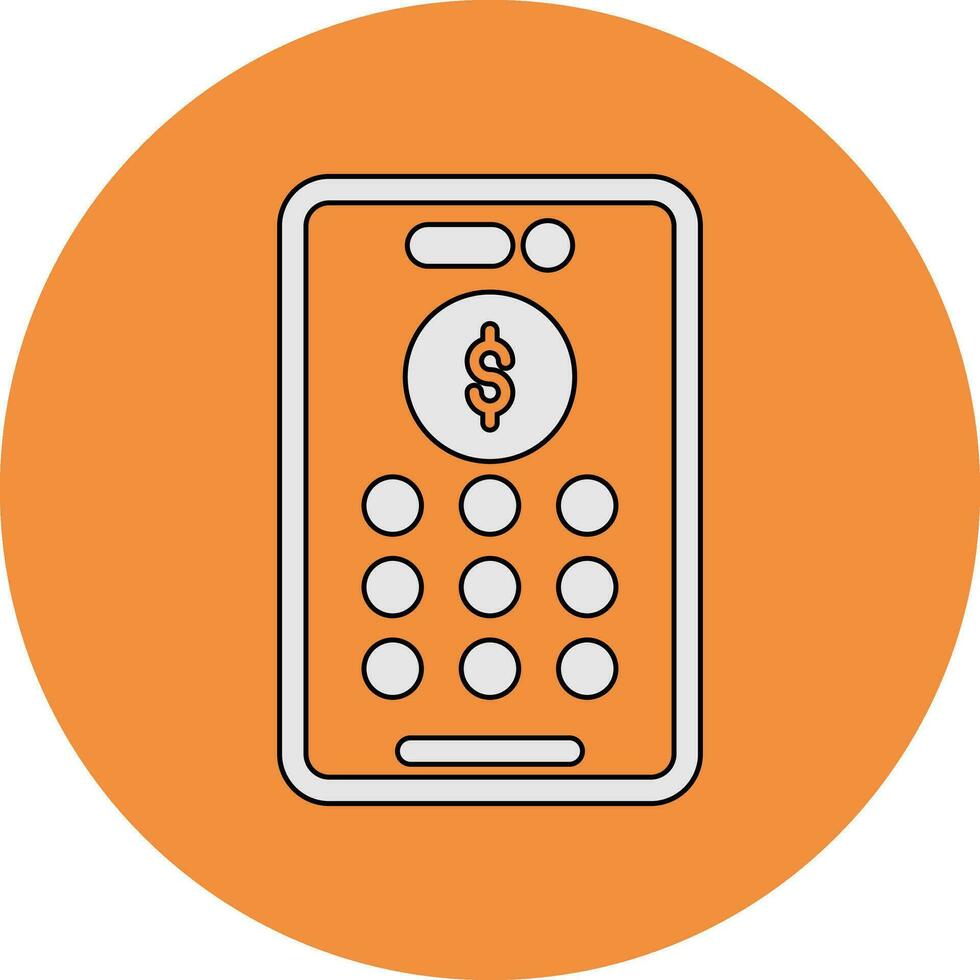 Banking Pin Code Vector Icon