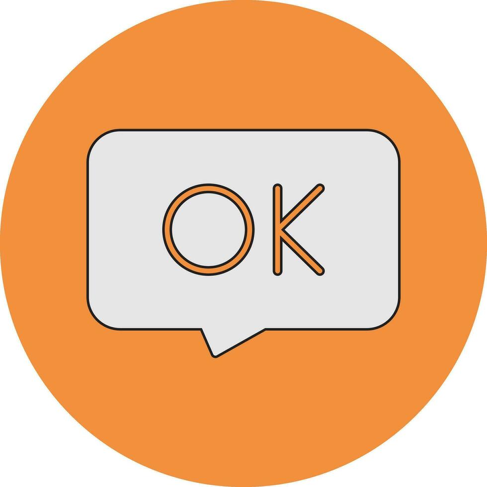 Ok Vector Icon