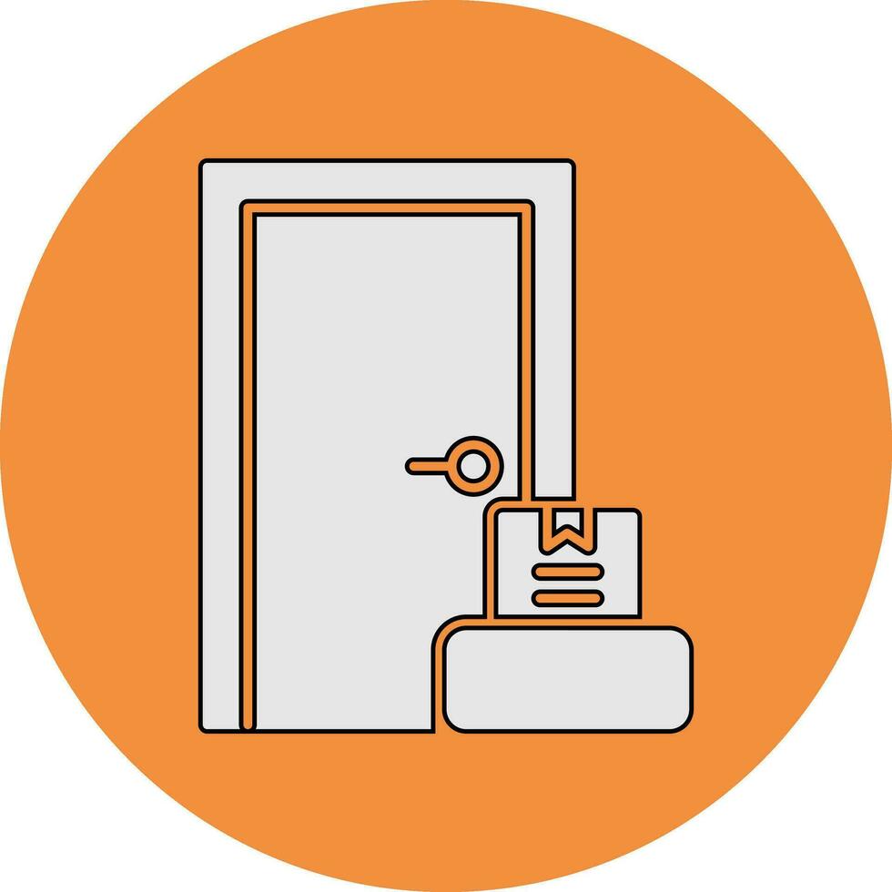 Door To Door Vector Icon
