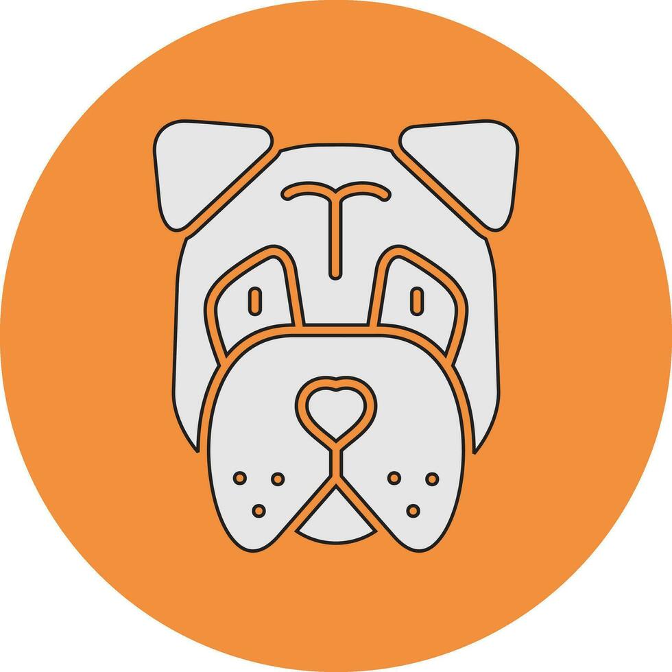 Bullmastiff Vector Icon