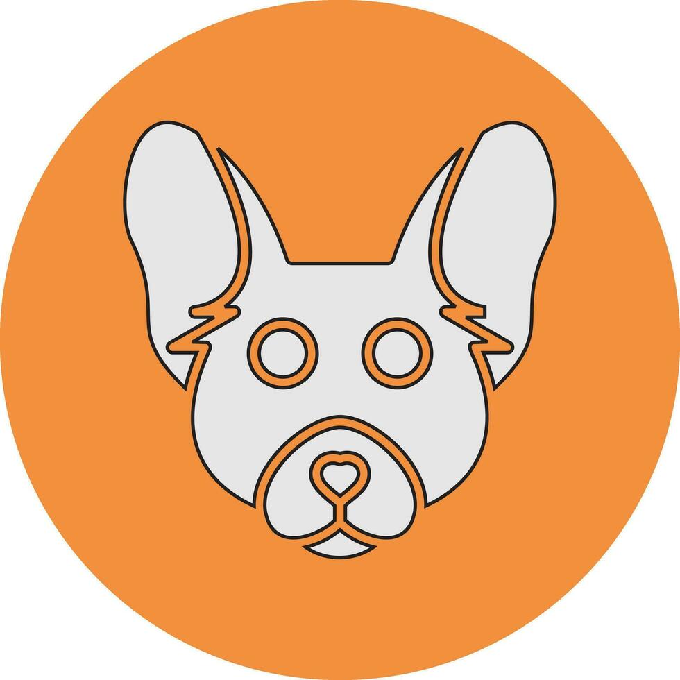 chihuahua vector icono