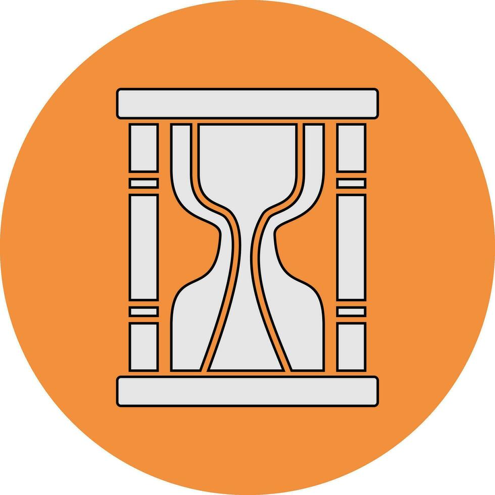 icono de vector de reloj de arena