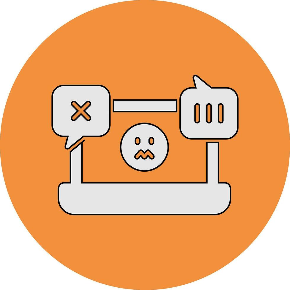 Cyberbullying Vector Icon