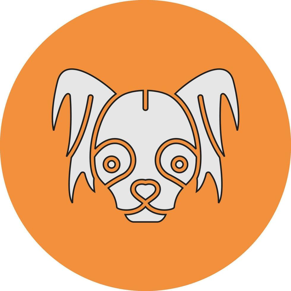 Chinese Crested Vector Icon