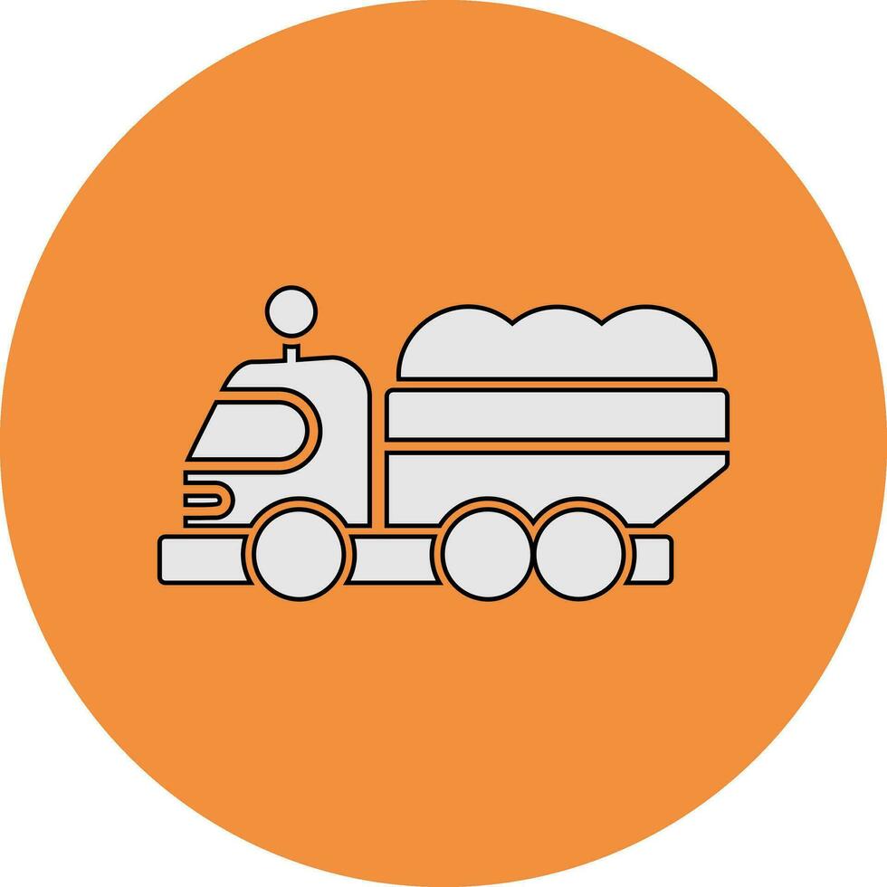 Dump Truck Vector Icon