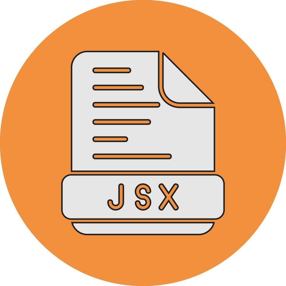 Jsx Vector Icon