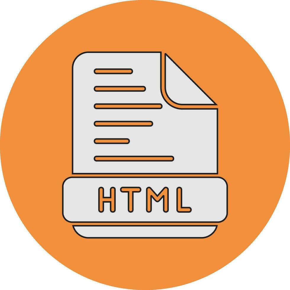 HTML Vector Icon