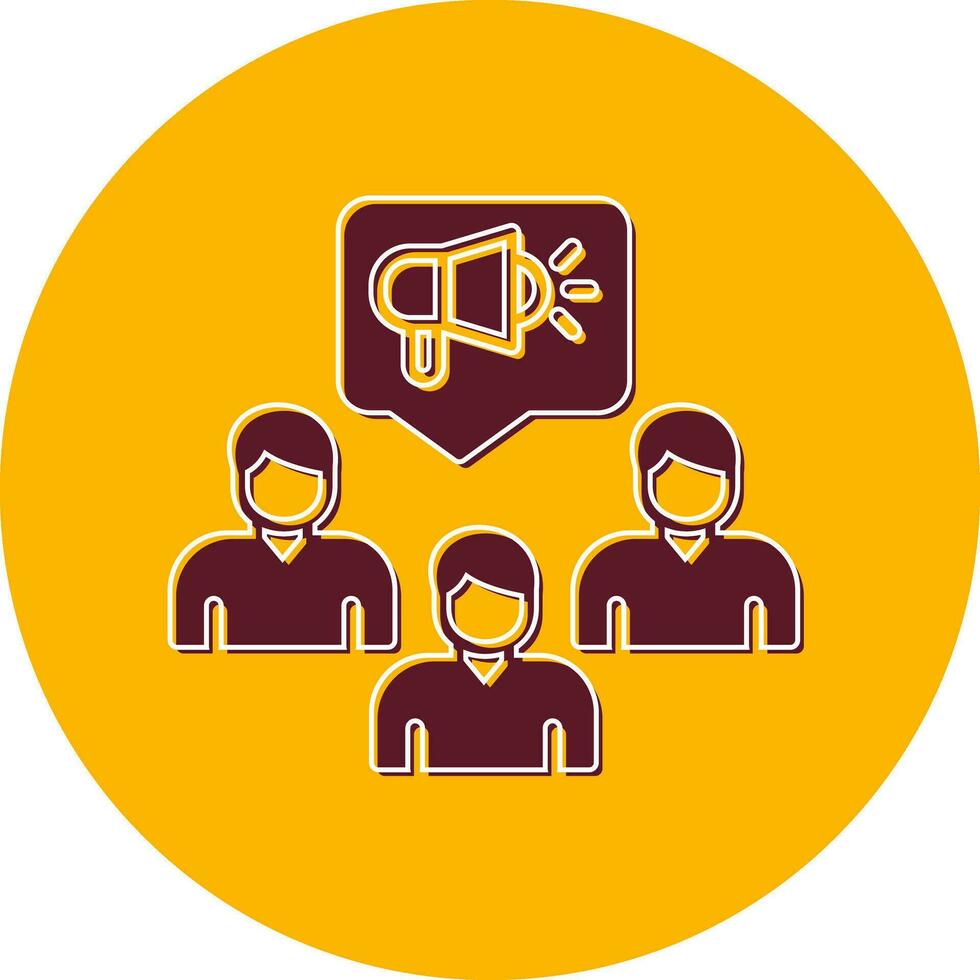 Public Relation Vector Icon