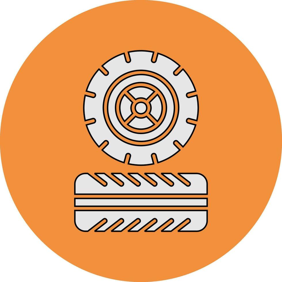 Tires Vector Icon