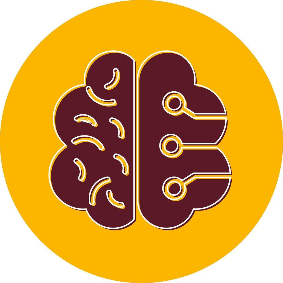 Artificial Intelligence Vector Icon