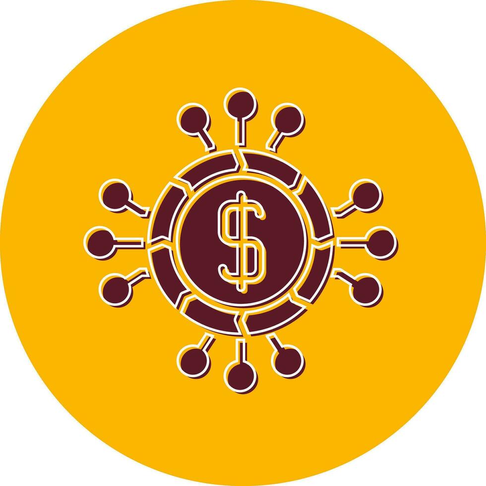 Digital Money Vector Icon