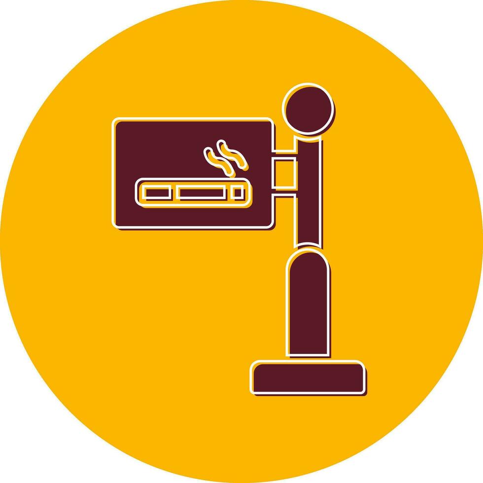 Smoking Area Vector Icon