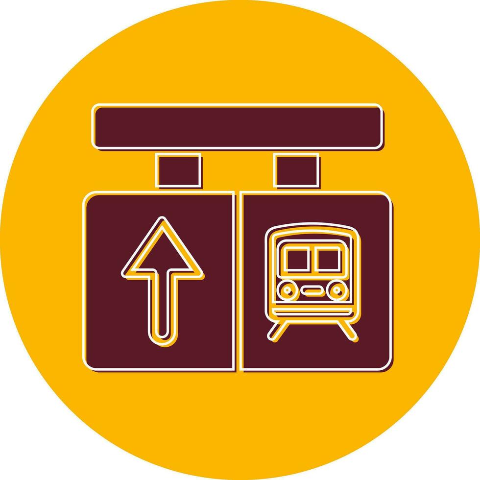 Departure Vector Icon