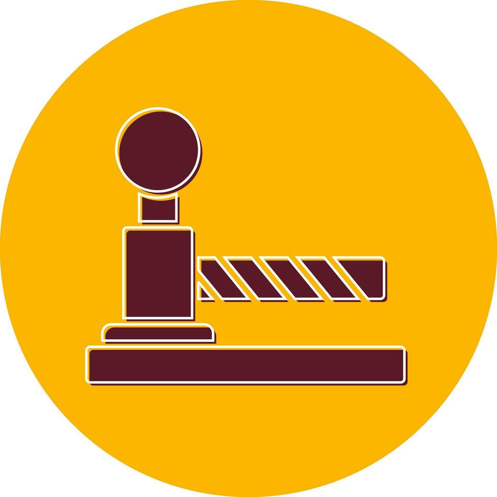 Barrier Vector Icon